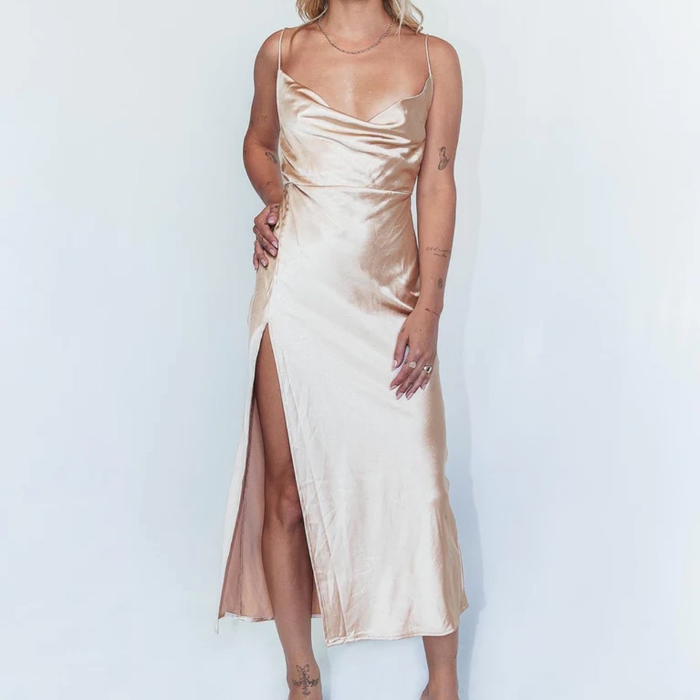 Princess Polly Walk the Line Maxi Dress